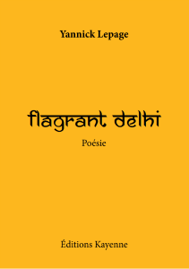 Couverture du livre Flagrant Delhi